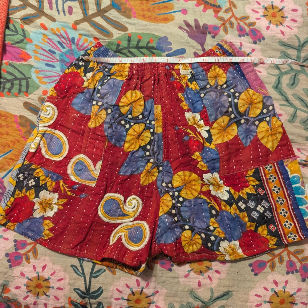 Kantha Shorts
